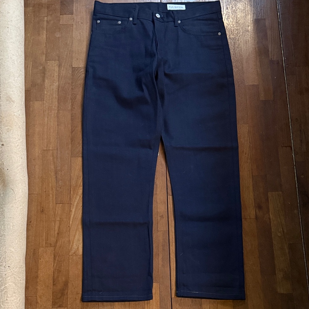 Gustin # 89 Dark Indigo Straight Jeans